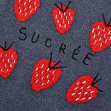 Sugar and Strawberry Sweater - Blue