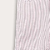 Striped shorts - cherry