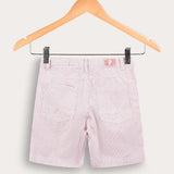 Striped shorts - cherry