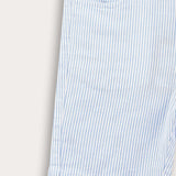Striped shorts - light blue