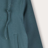 ג'קט קפוצ'ון בטנת קטיפה - טורקיז | בנים | קידישיק | תמונה 2