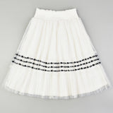 Tulle skirt - beige