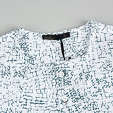 Long sleeve printed shirt - green