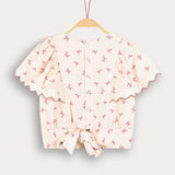 Frozen tie-back shirt - Pink