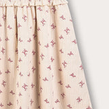 Printed Pleated Skirt - Pink