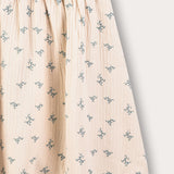 Printed pleated skirt - Red