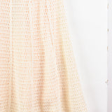 Crochet skirt - beige
