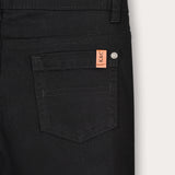 Skinny Pants 2*109-Black - Black