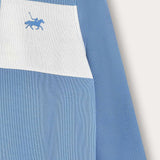 Color Block Polo Shirt - Blue