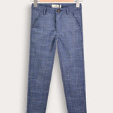 Textured Pants - Blue