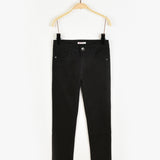 Long skinny pants - black