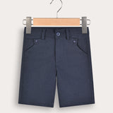 Linen shorts - Navy