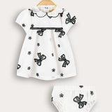 Baby Bow Tie Dress - Black