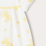 Baby Bow Tie Dress - Yellow