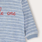Baby Striped Set - Light Blue