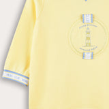 Polo Top + Logo - Yellow