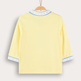 Polo Top + Logo - Yellow