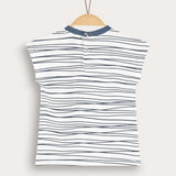 Baby shirt with popsicle - jeans