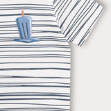 Printed shirt with popsicle - jeans