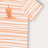 Printed T-shirt with popsicle - Orange