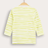 Printed T-shirt with popsicle - gray