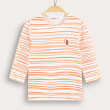 Printed T-shirt with popsicle - Orange