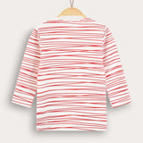 Printed T-shirt with popsicle - Red
