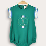 Polo Overalls + Logo - Green