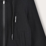 Unisex Basic French Terry Hoodie - Black
