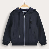 Uni French Basic Hoodie - Navy