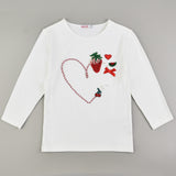Lace-up & Patches Top - Red