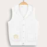 Crochet cardigan - yellow