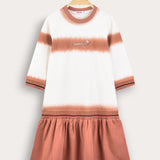 Spray Dress - Orange