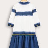 Spray Dress - Blue