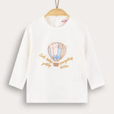 S.A. Hot Air Balloon Shirt - Beige