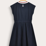 Dress with logo - Navy