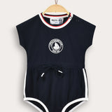 Overalls with drawstring - Navy