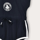 Overalls with drawstring - Navy