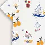 Printed T-shirt - Cream/Yellow