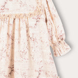 Floral tiered dress - pink