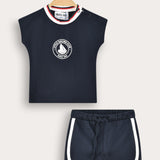 Baby set with logo - Navy