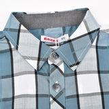 Diagonal Striped T-Shirt - Blue