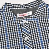 Checkered shirt with a collar - Royal