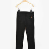 Long skinny pants - black