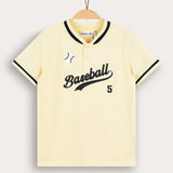 Boys' Nicky S.K. Baseball Shirt - Yellow