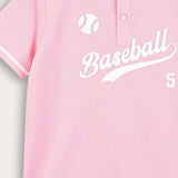 Nicky S.K. Baseball Boys' Shirt - Pink