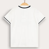 Nicky S.K. Baseball Boys' Shirt - Beige