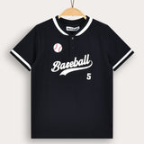 Nicky S.K. Baseball Boys' Shirt - Navy