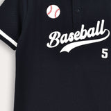 Nicky S.K. Baseball Boys' Shirt - Navy