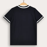 Nicky S.K. Baseball Boys' Shirt - Navy
